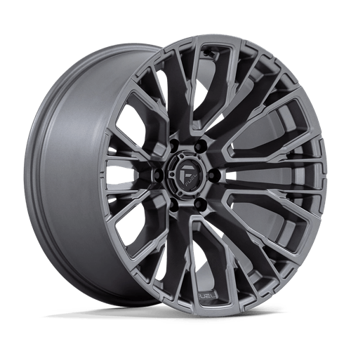 Fuel REBAR Matte Gunmetal wheel