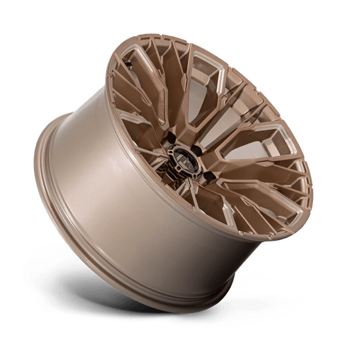 Fuel REBAR Platinum Bronze Milled wheel view 2
