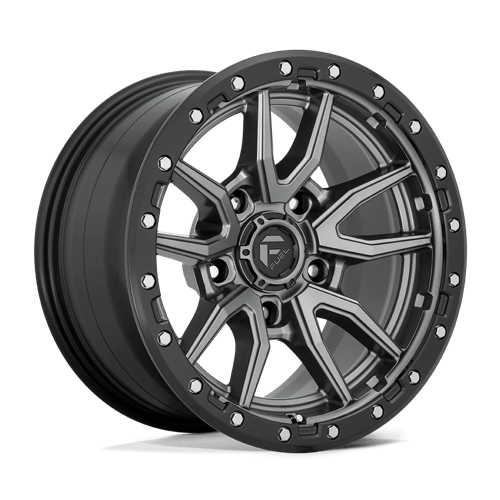 REBEL 18X9 5X5.5 78 -12 M-GMTL-BLK-RG