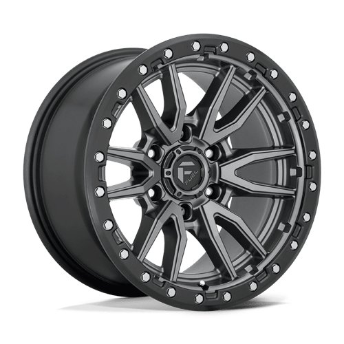 REBEL 18X9 6X5.5 106 -12 M-GMTL-BLK-RG