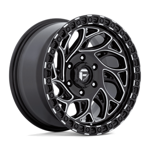Fuel RUNNER OR Gloss Black Milled wheel