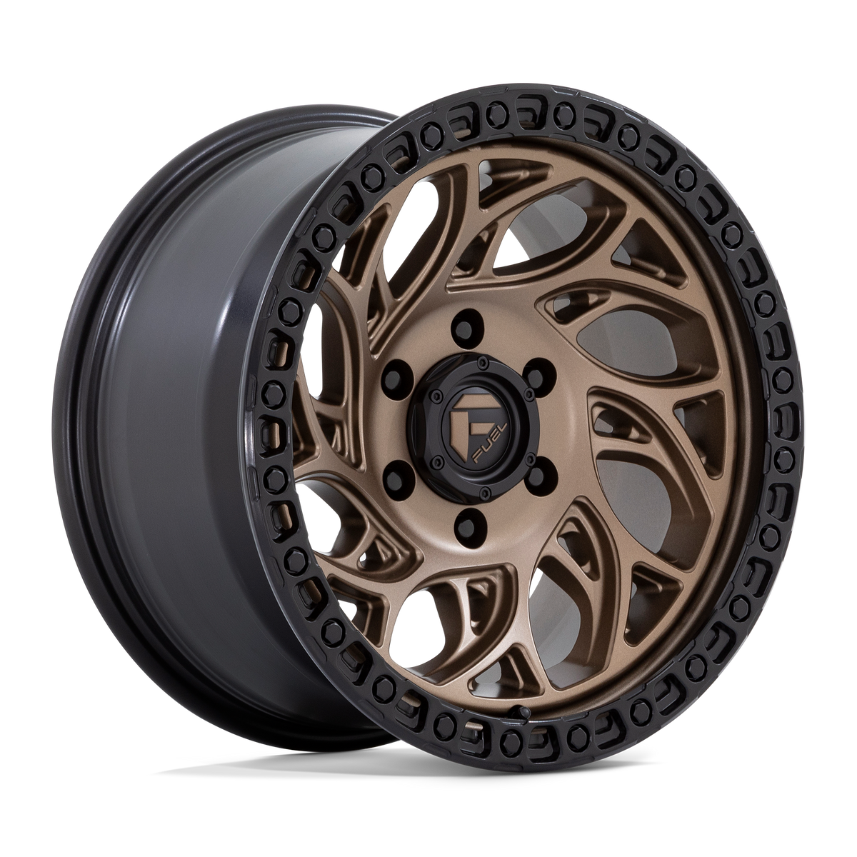 Fuel RUNNER OR Bronze W/ Black Ring wheel view 4