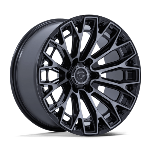 Fuel TRAX Gloss Black Machined Face Dtcc wheel