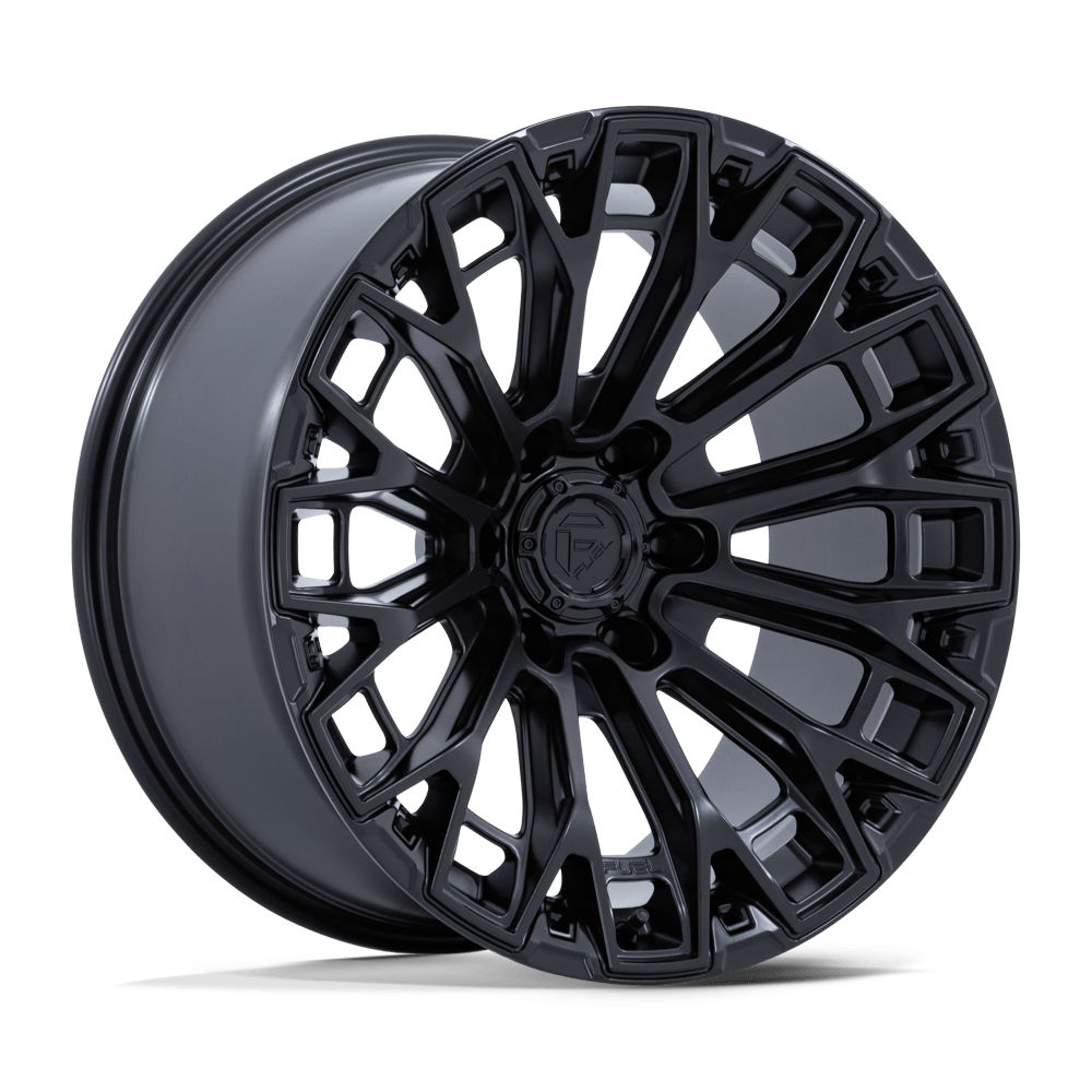 Fuel TRAX Matte Black wheel view 4