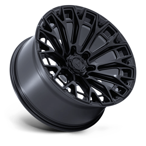 Fuel TRAX Matte Black wheel view 2