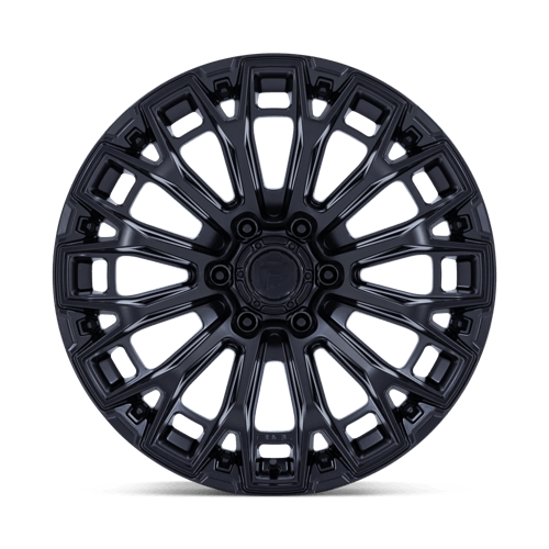 Fuel TRAX Matte Black wheel view 3