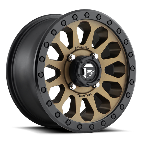 Fuel VECTOR Matte Bronze Black Bead Ring wheel
