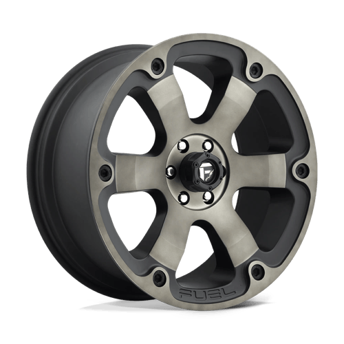 Fuel BEAST Matte Black Double Dark Tint wheel