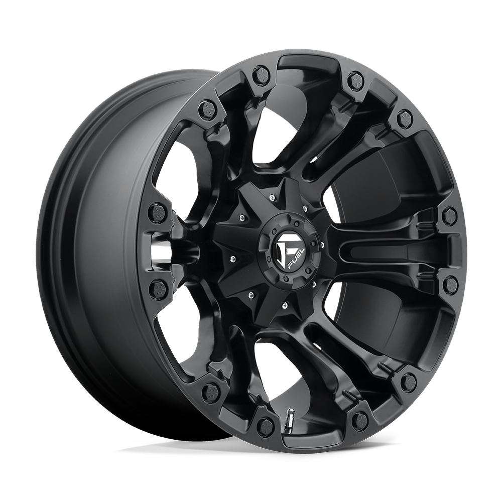 Fuel VAPOR Matte Black wheel view 4