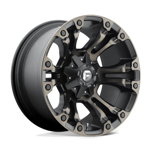 Fuel VAPOR Matte Black Double Dark Tint wheel
