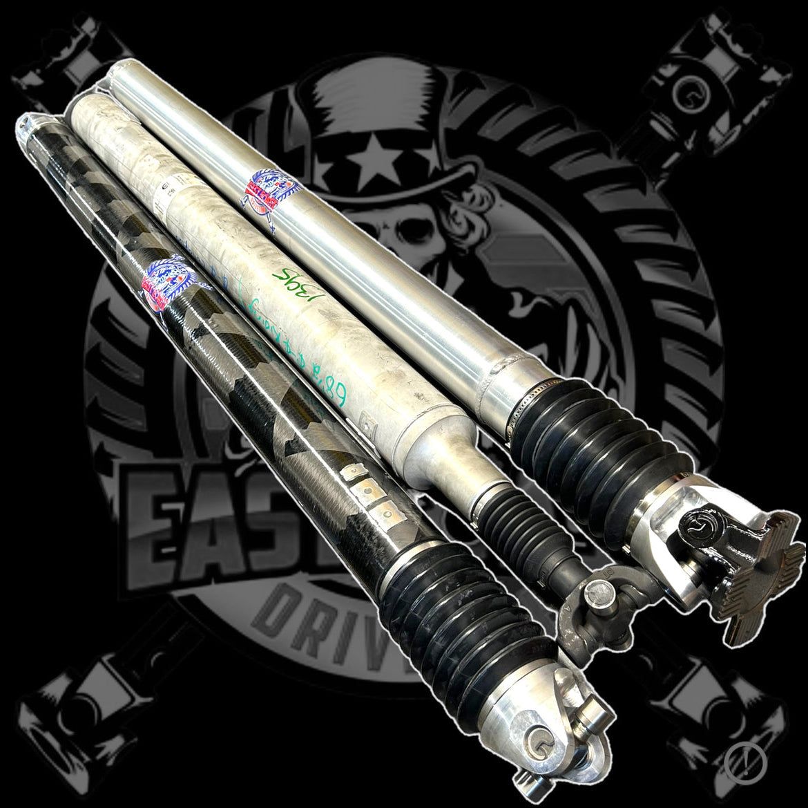 2025 Dodge Ram 1500 3.0L L6 Hurricane HD Front & Rear Driveshaft Kit. Mopar 53011134AA & 53011135AF. RHO, Big Horn, Laramie, Limited, Limited Longhorn, Lone Star, Rebel, Tradesman, Tungsten, Warlock