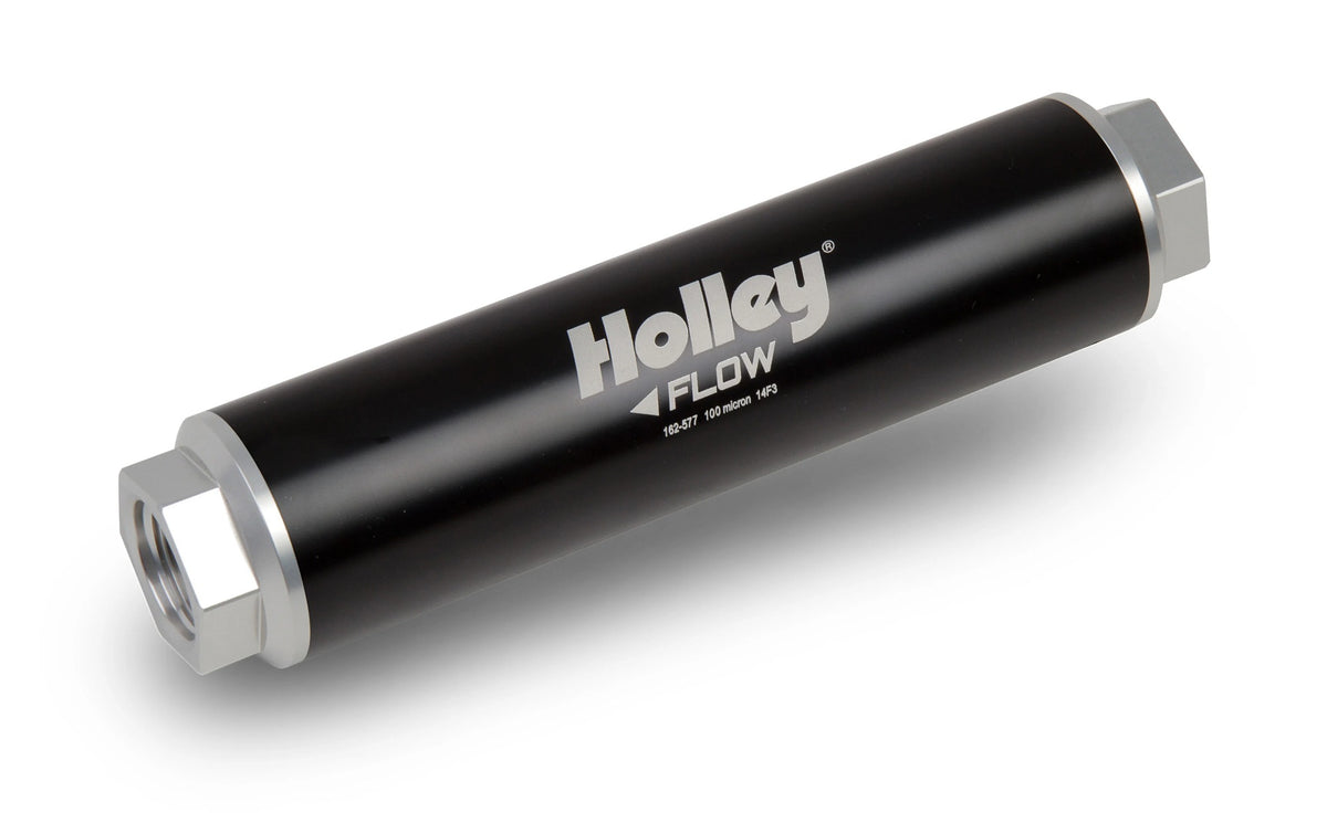 Holley Fuel Filter - Billet Alm w/12an ORB 460 GPH