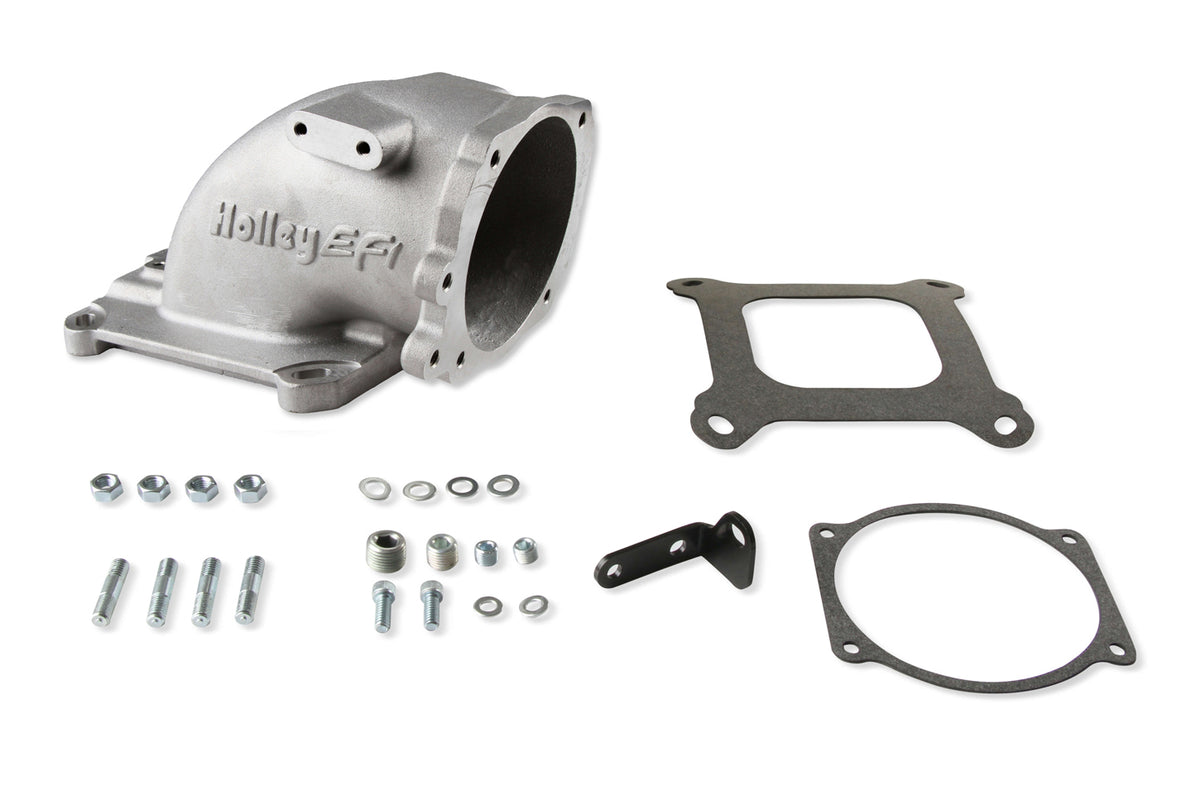 Holley Intake Elbow 4150 Ford TB Flange