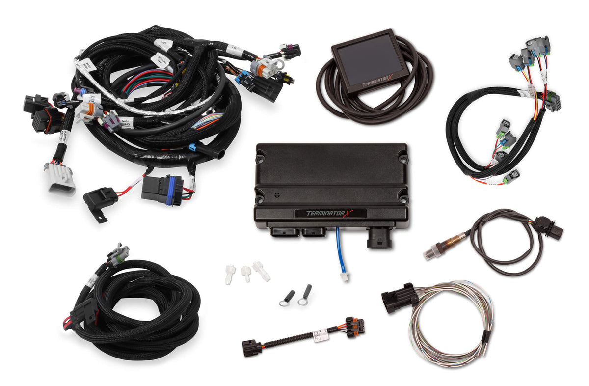 Holley Terminator -X MPFI Kit GM LS1 w/EV6 Inj Harness