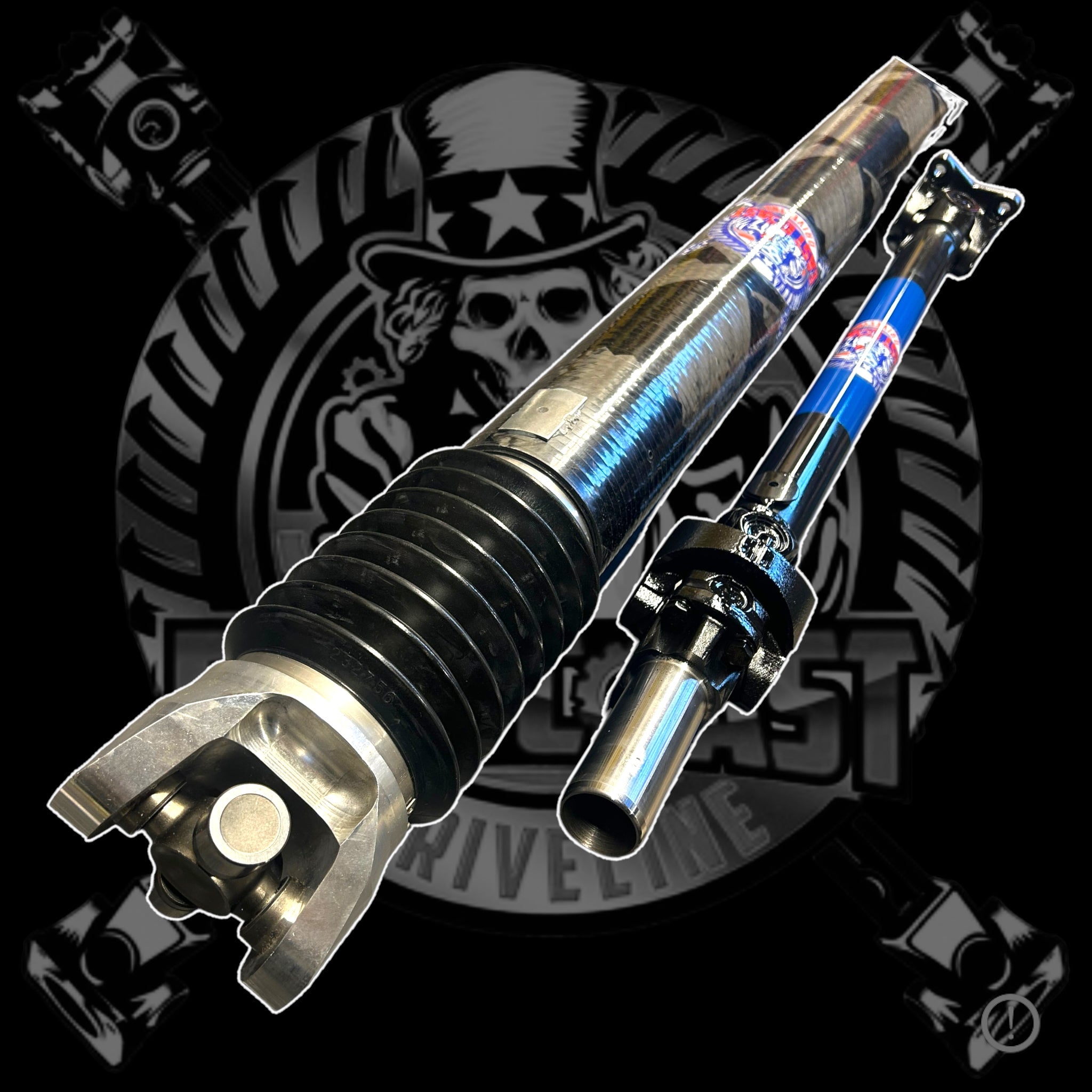 2025 Dodge Ram 1500 3.0L L6 Hurricane HD Front & Rear Driveshaft Kit. Mopar 53011134AA & 53011135AF. RHO, Big Horn, Laramie, Limited, Limited Longhorn, Lone Star, Rebel, Tradesman, Tungsten, Warlock