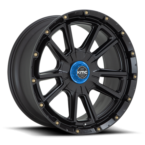KMC SYNC Satin Black wheel view 2