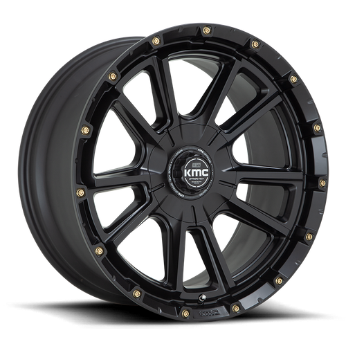 KMC SYNC Satin Black wheel