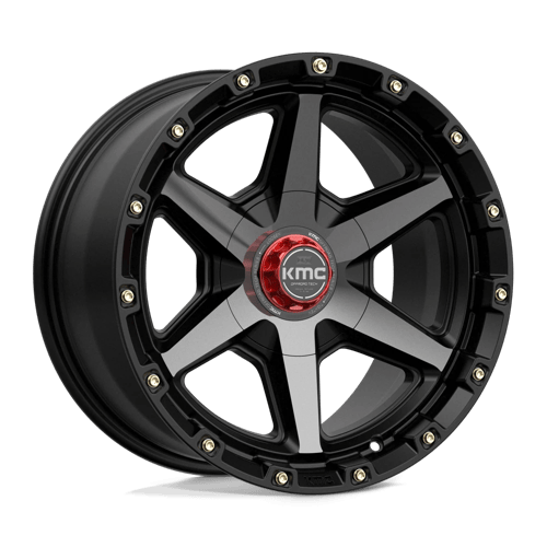 KM101 17X9 5X5.0/5.5 S-BLK GTCC 00MM
