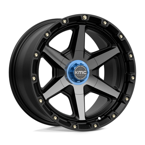 KM101 17X9 5X5.0/5.5 S-BLK GTCC -12MM