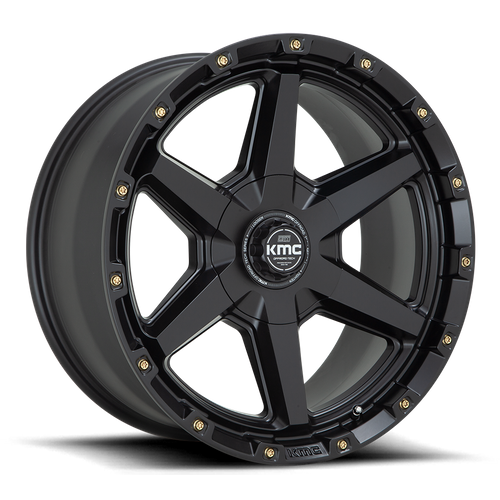 KMC TEMPO Satin Black wheel