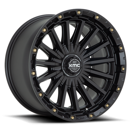 KMC SIGNAL Satin Black wheel