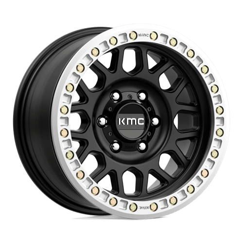 KMC GRENADE DESERT BEADLOCK Satin Black wheel
