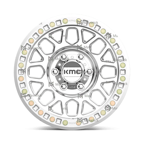 KMC GRENADE DESERT BEADLOCK Machined wheel view 3