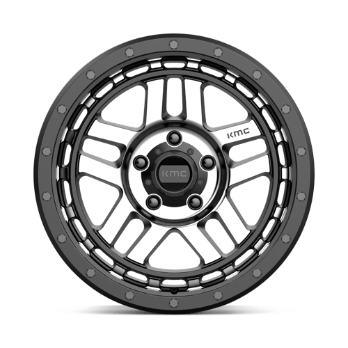 KM540 18X8.5 5X5.0 S-BLK MACH 18MM
