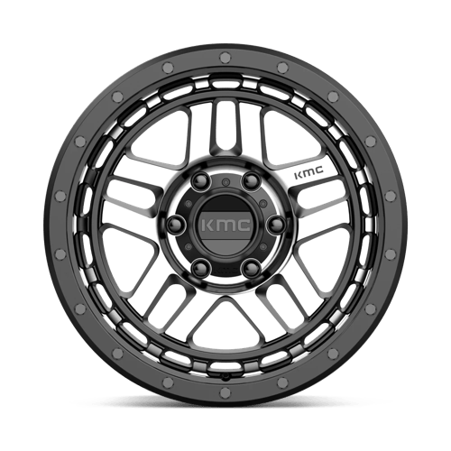 KM540 18X8.5 6X135 S-BLK MACH 18MM