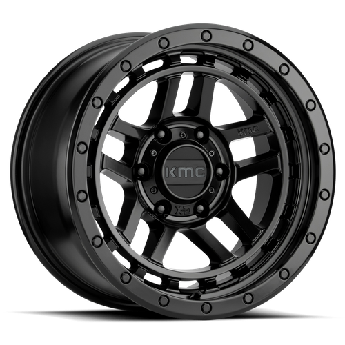 KMC RECON Satin Black wheel
