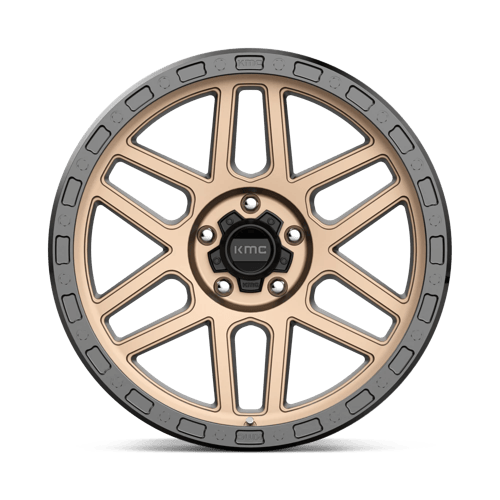 KM544 17X8.5 5X5.0 M-BRZ BLK LP 00MM