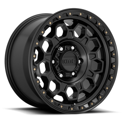 KMC TREK Satin Black wheel