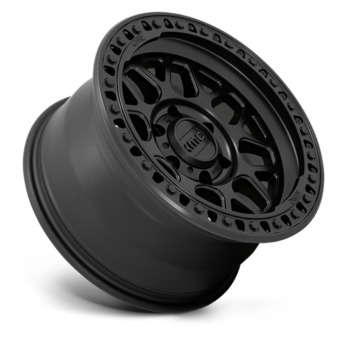 KMC GRS Satin Black wheel view 2