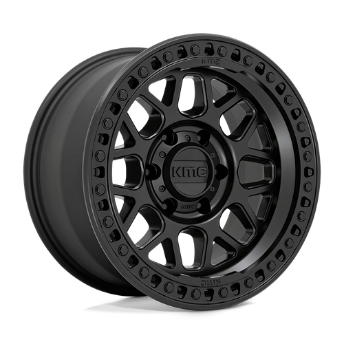 KMC GRS Satin Black wheel