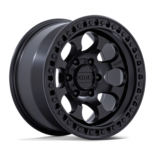 KMC RIOT SBL Satin Black wheel