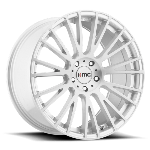 KMC IMPACT Brushed Silver wheel
