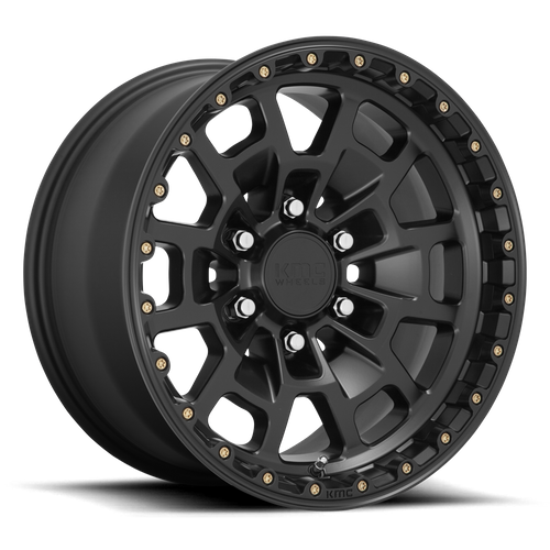 KMC SUMMIT Satin Black wheel