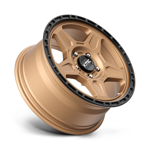 KM721 16X7.5 5X4.5 M-BRZ BLK LP 30MM