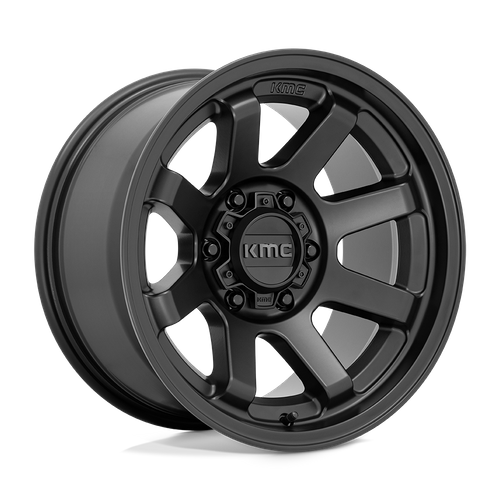 KMC TRAIL Satin Black wheel