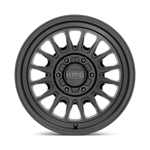 KMC IMPACT OL Satin Black wheel view 3