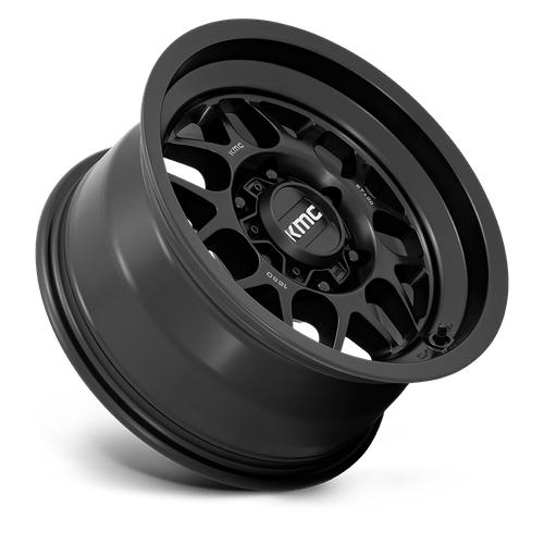 KMC TERRA Satin Black wheel view 2