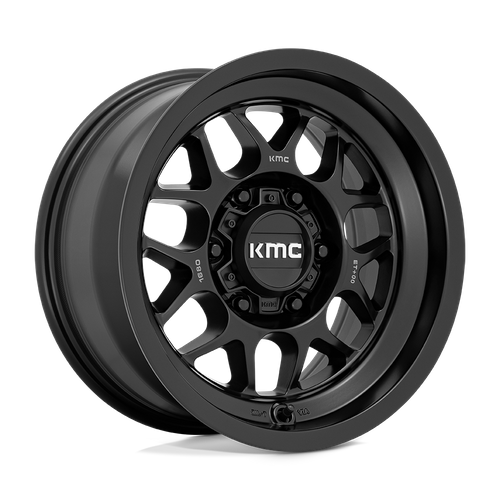KMC TERRA Satin Black wheel