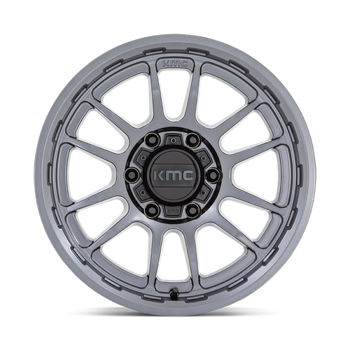 KMC WRATH Matte Anthracite wheel view 3