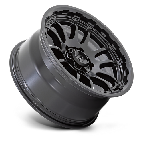 KMC WRATH Satin Black wheel view 2