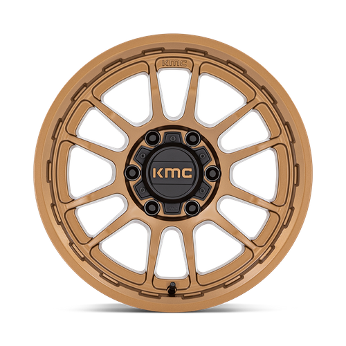 KMC WRATH Matte Bronze wheel view 3