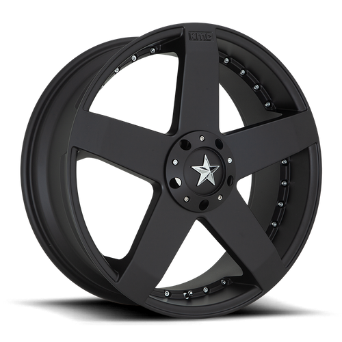 KMC ROCKSTAR CAR Matte Black wheel