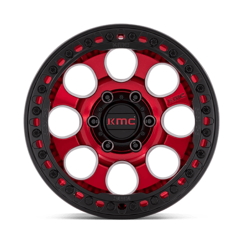 RIOT BL 17X8.5 5X5.0 RD-BLK-RG +0