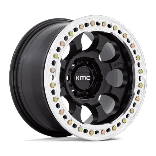 KM237 BL 17X9 BLANK 108-140 SBLK-MCH -12