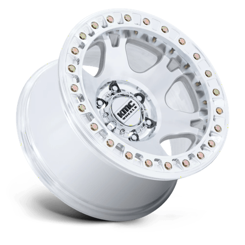 KMC VI BEADLOCK Machined wheel view 2