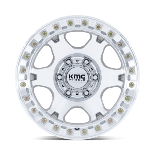 KMC VI BEADLOCK Machined wheel view 3